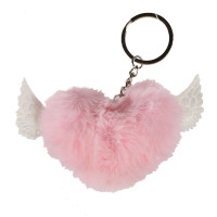 Brelok uskrzydlone serce Walentynki mix kol. Arpex